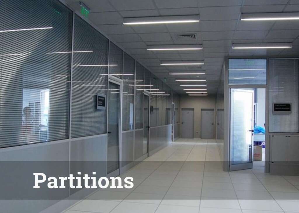Aluminium Partions for Offices homes in Hyderabad Bangalore Chennai Mumbai Delhi Vizag Vijayawada